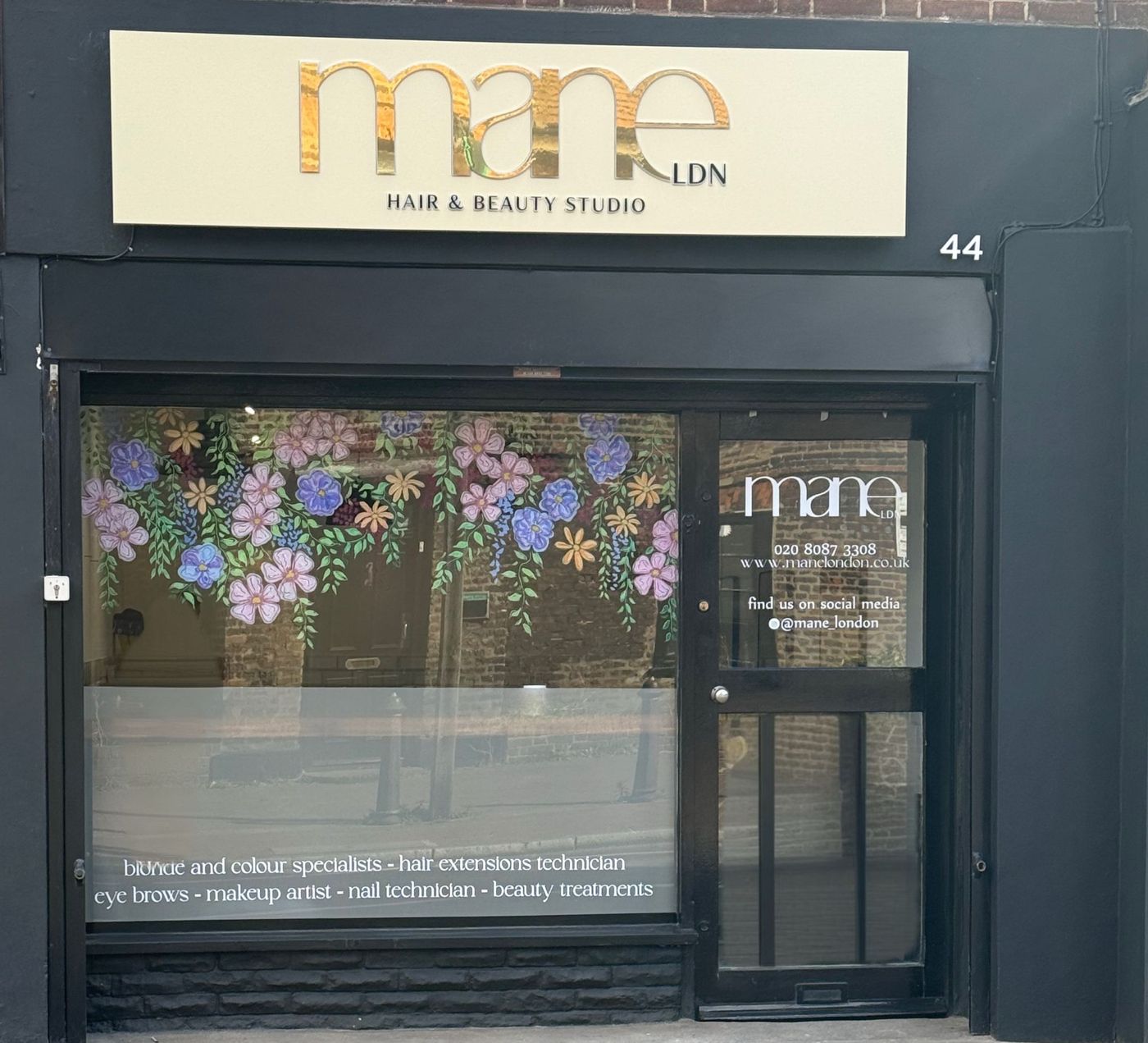The Mane London studio at 44 Bexley High Street